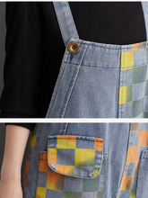 Gradient Contrast Overalls Dungarees
Denim Women Dungarees