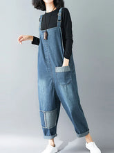 Literary Patch Overalls Dungarees Vintage Women Overalls Dungarees