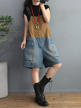 Vintage Short Overalls Dungarees Vintage Women Overalls Dungarees