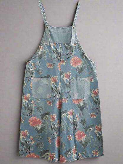 Vintage Women Overalls Dungarees