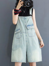 Casual Baggy Short Overalls Dungarees  Women Short Dungarees