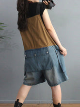 Vintage Short Overalls Dungarees Vintage Women Overalls Dungarees