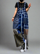 Boho Patchwork Denim Dungaree Boho Women Dungarees