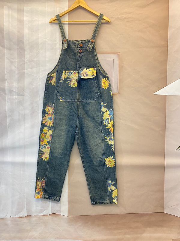 Wildest Dreams Cotton Denim Overalls Dungarees