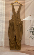 Asymmetrical Denim Overalls Dungarees