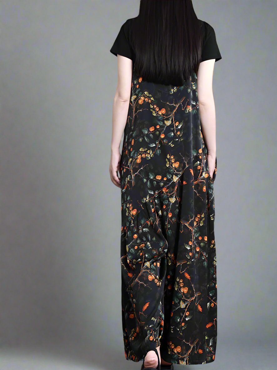 Floral Women Dungarees