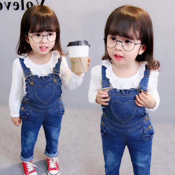 Denim Jumsuit Overalls Dungarees For Baby