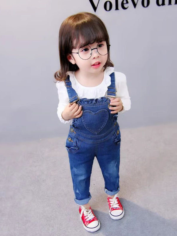 Denim Jumsuit Overalls Dungarees For Baby