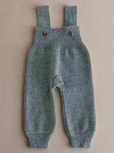 Solid Color Knit Overalls Dungarees