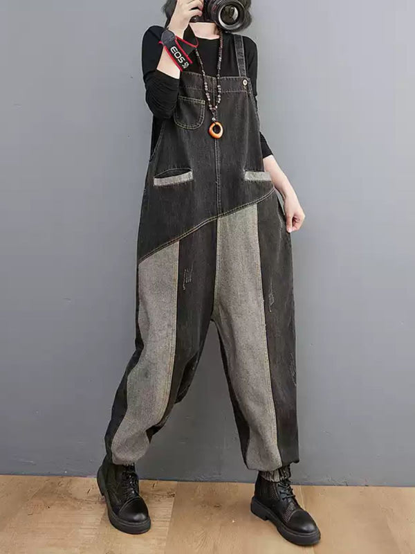 MM Style Slim Jumpsuit Overalls Dungarees