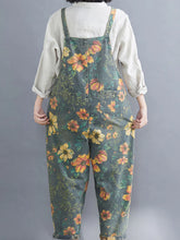 Floral Cotton Overalls Dungarees
Printed Denim Women Dungarees