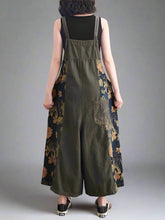Vintage Floral Beautiful Denim Overalls Dungarees
Vintage Women Printed Overalls Dungarees