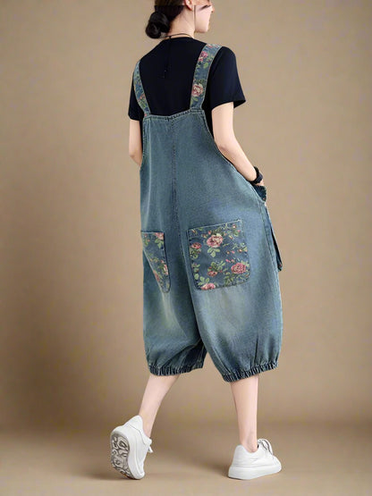 Floral Women Dungarees