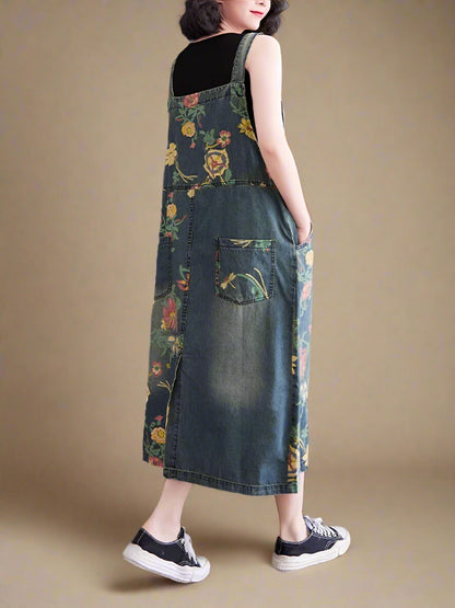 Floral Women Dungarees