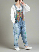 Bib Baggy Denim Overalls Dungarees
Floral Women Dungarees