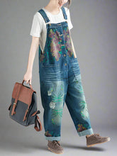 Bib Baggy Denim Overalls Dungarees
Floral Women Dungarees