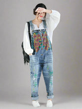 Bib Baggy Denim Overalls Dungarees
Floral Women Dungarees