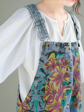 Bib Baggy Denim Overalls Dungarees
Floral Women Dungarees