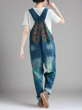 Bib Baggy Denim Overalls Dungarees
Floral Women Dungarees